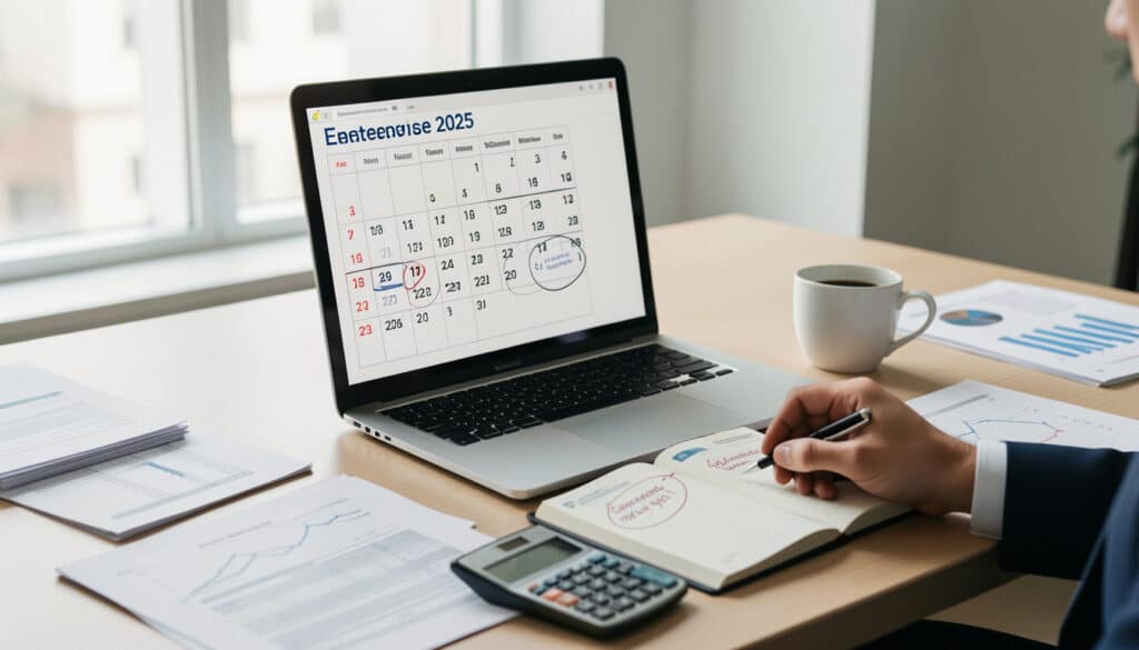Calendrier fiscal des entreprises : les échéances à suivre