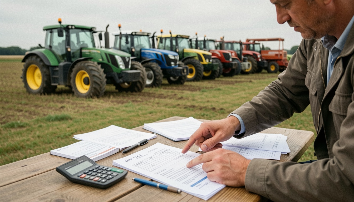 TVA sur le matériel agricole : achat, occasion et règles