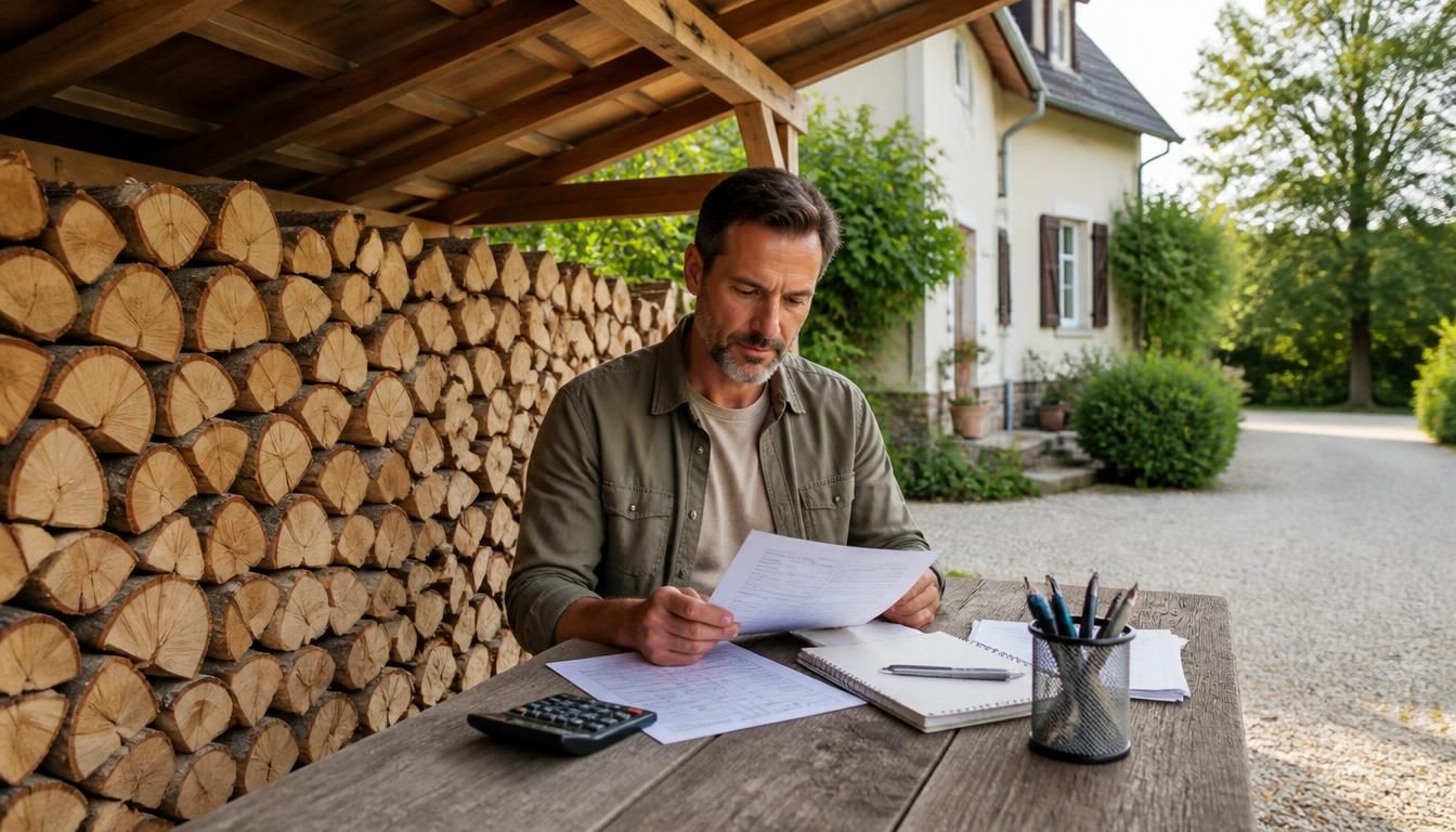 TVA sur le bois de chauffage : taux et règles en 2026